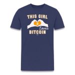 This Girl Loves Bitcoin T-Shirt