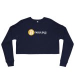 B Fabulous Bitcoin Cropped Sweatshirt