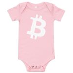 Simple B Bitcoin Infant One Piece